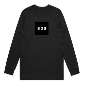Box Logo L/S T-Shirt - Boston Snapback Company