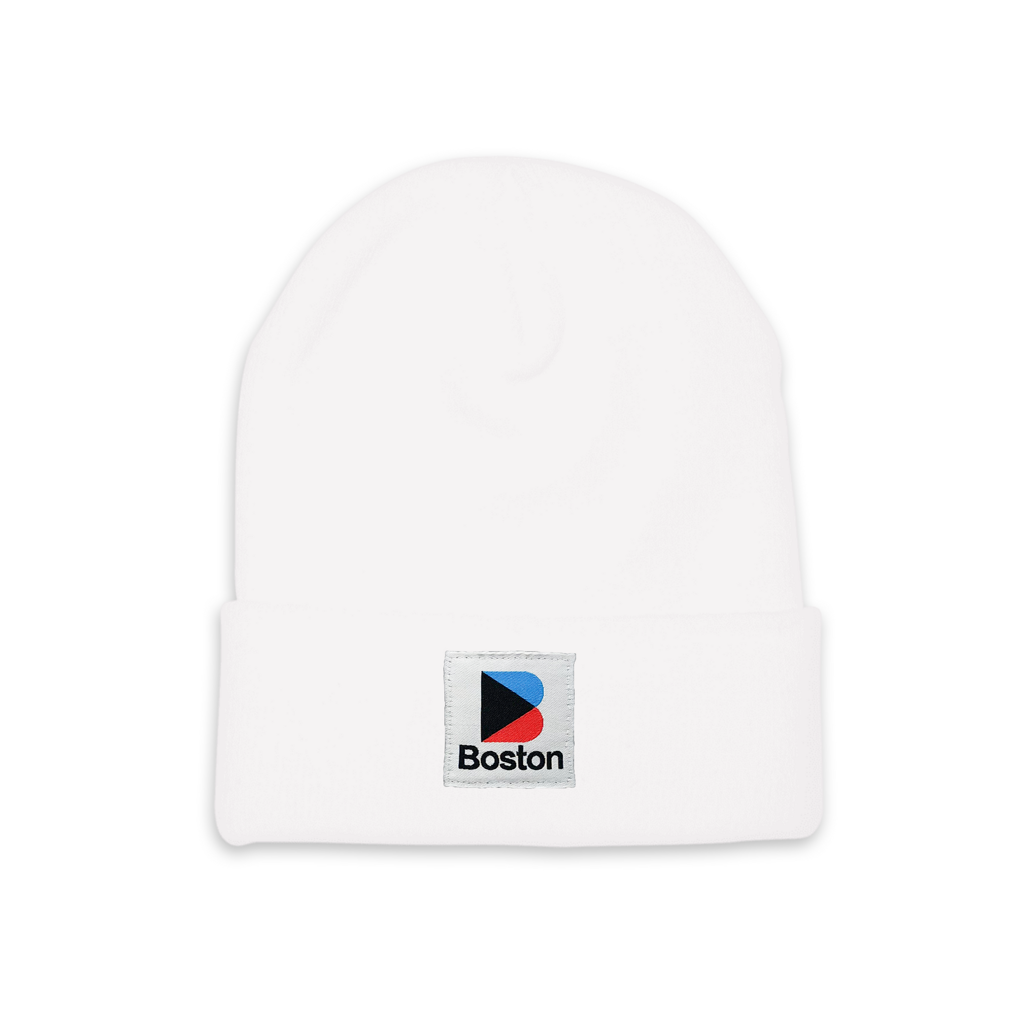 Box Logo Beanie - Boston Snapback Company