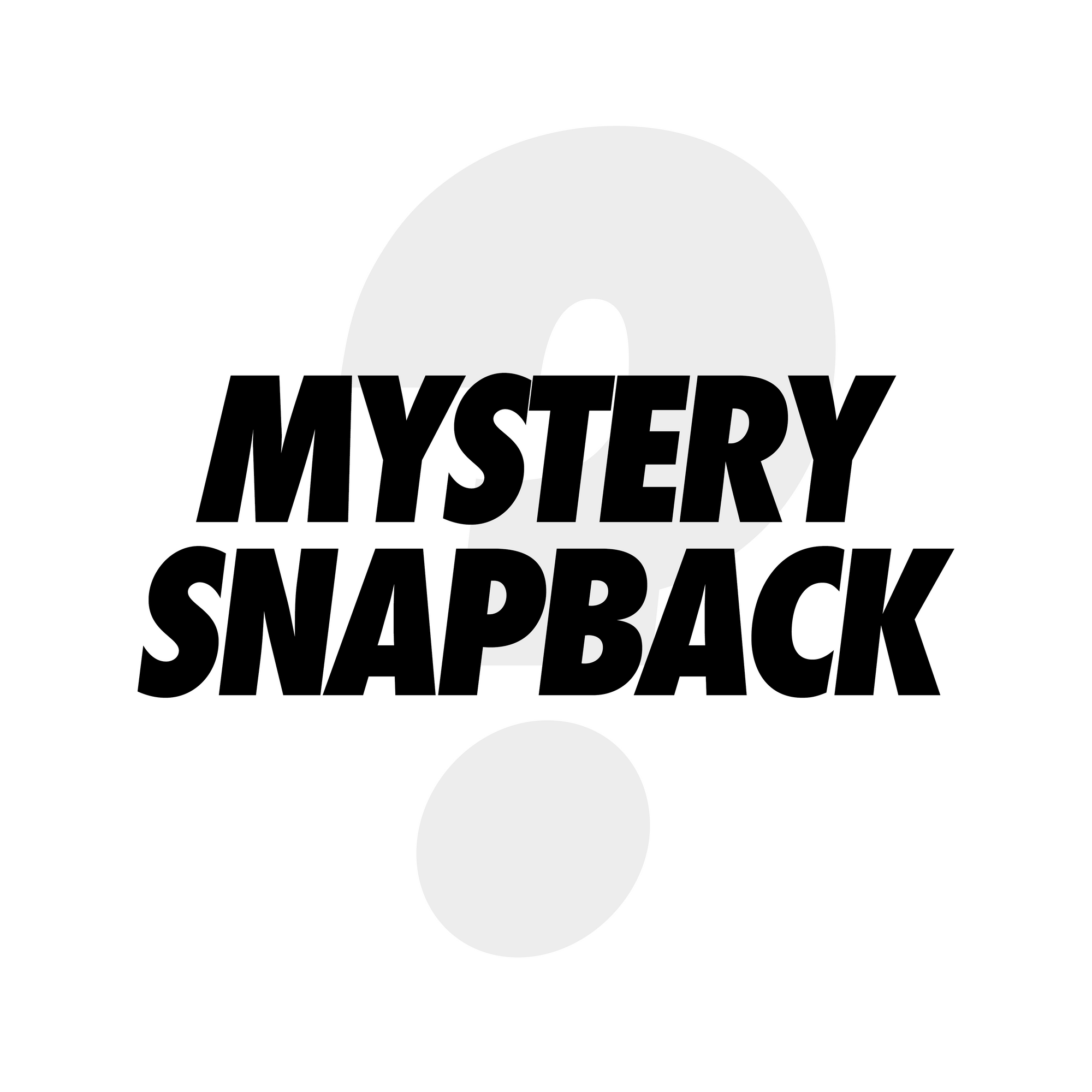 Mystery Snapback
