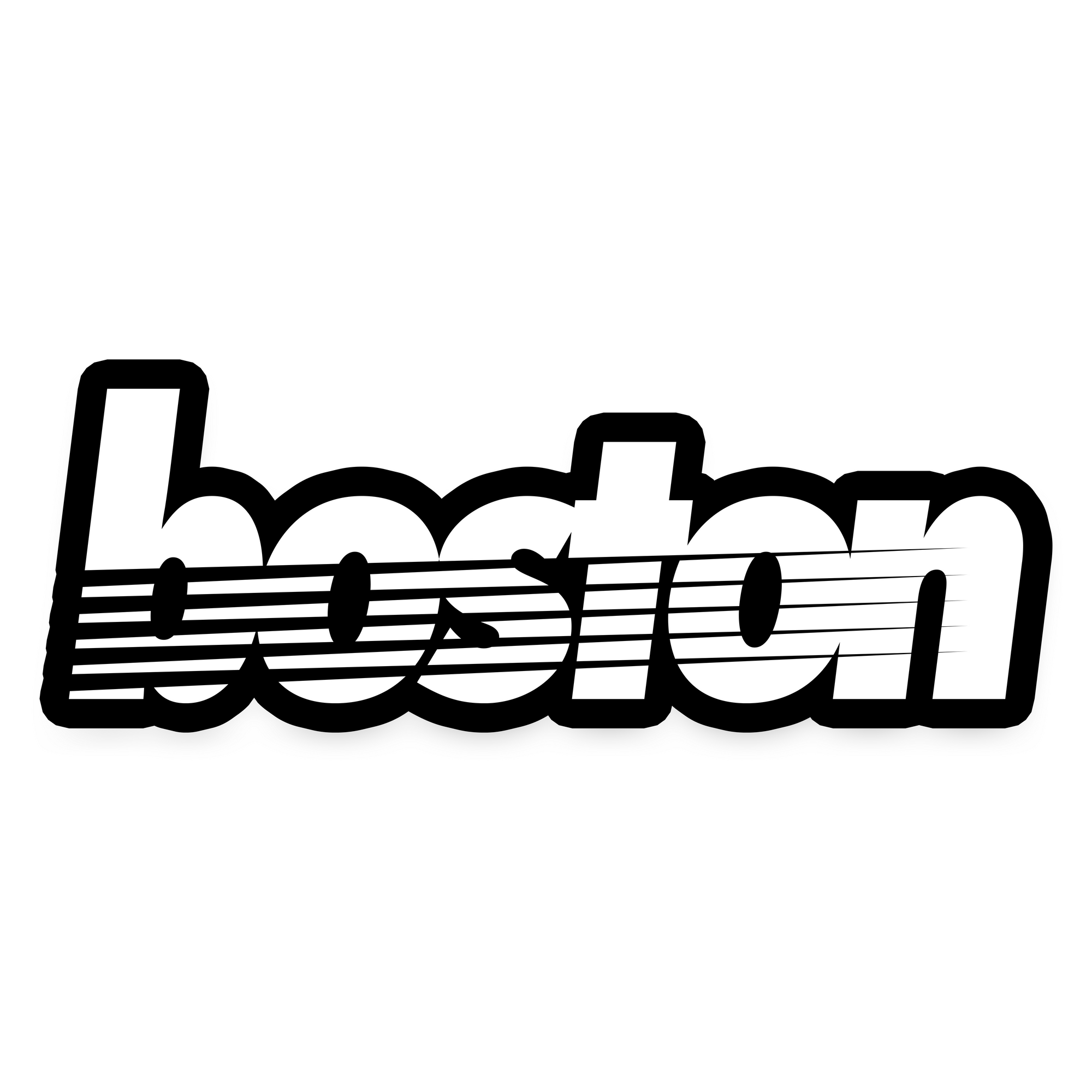 The Speed Sticker - Boston Snapback Company